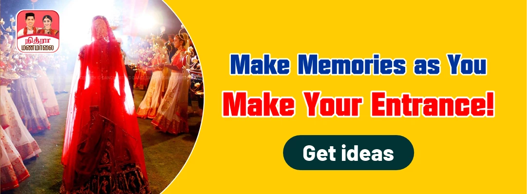 Best Bridal Entry Ideas Nithra Matrimony